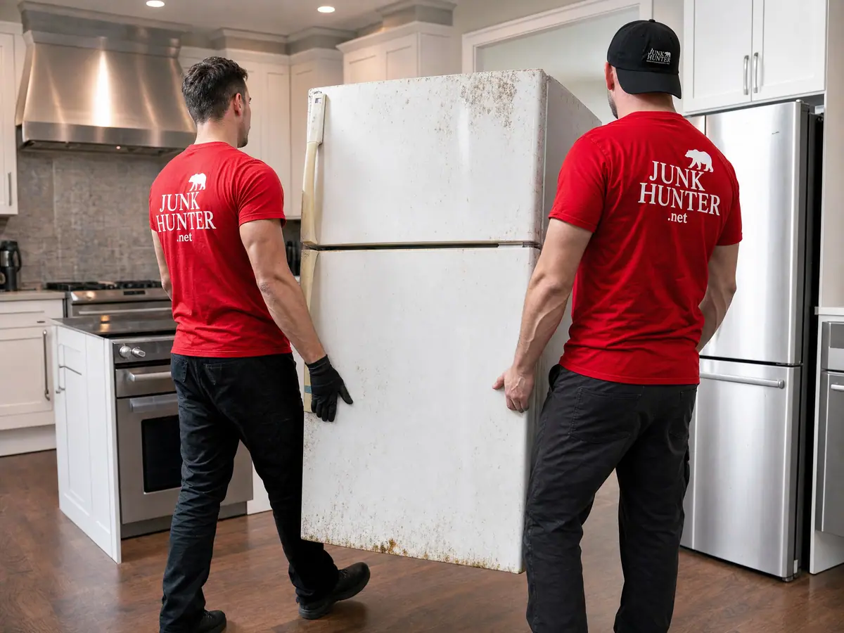 Appliance Removal — JunkHunter service (labeled placeholder; owner to replace with real photo)